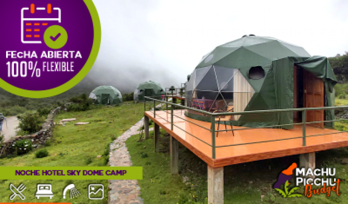 Noche de Hotel Suite Sky Dome Camp (Visita la Laguna de Humantay)